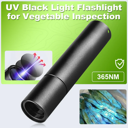 Billhol® UV Black Light Flashlight for Vegetable Inspection