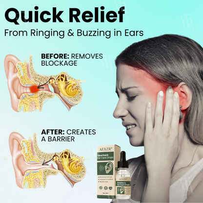 BLACK FRIDAY 40% OFF | AEXZR® Hearback Ear Care Drops