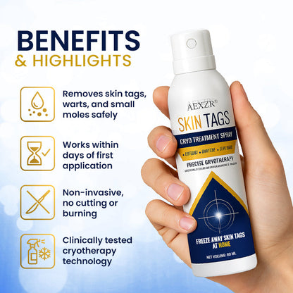 BLACK FRIDAY 40% OFF | AEXZR® Skin Tag Cryo Treatment Spray