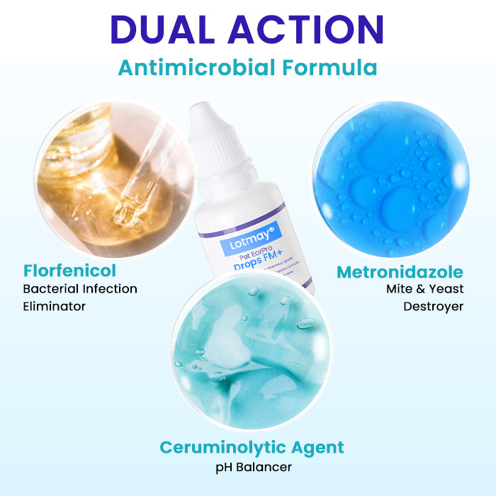 BLACK FRIDAY 40% OFF | Lotmay® Pet EarPro Drops FM+