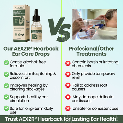 BLACK FRIDAY 40% OFF | AEXZR® Hearback Ear Care Drops