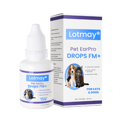 BLACK FRIDAY 40% OFF | Lotmay® Pet EarPro Drops FM+