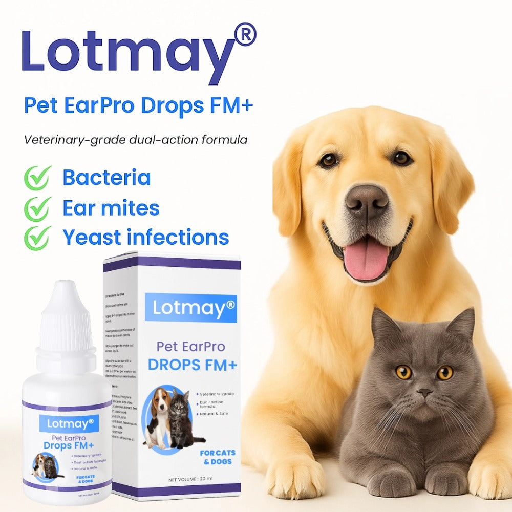 BLACK FRIDAY 40% OFF | Lotmay® Pet EarPro Drops FM+