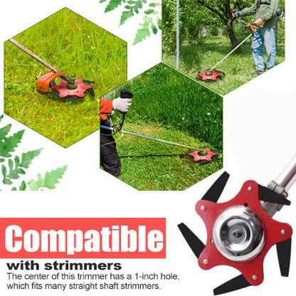 AEXZR®6 Steel Razors Trimmer Head